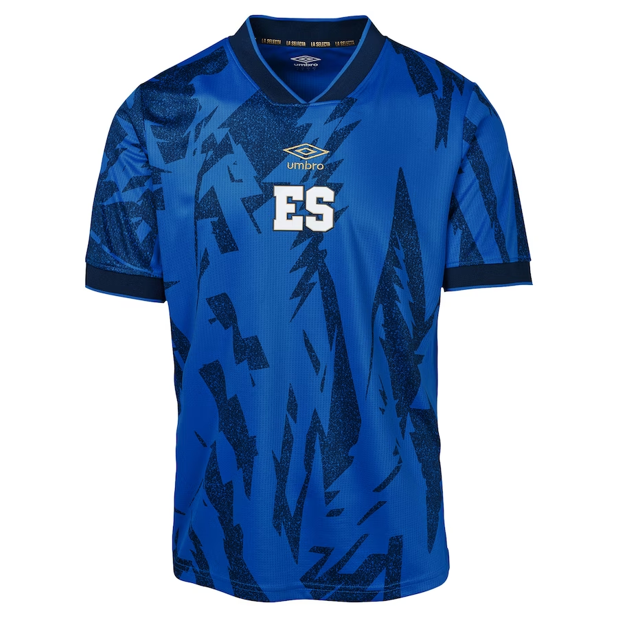 2023/24 El Salvador Custom Home Soccer Men's Jersey